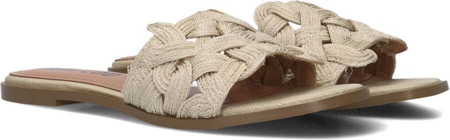BIBI LOU Slippers Dames 868z94hg Maat: 40 Materiaal: Raffia Kleur: Beige
