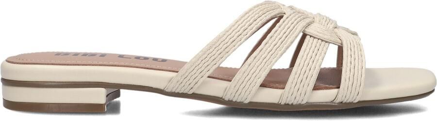 BIBI LOU Slippers Dames 877z94hg Maat: 42 Materiaal: Textiel Kleur: Beige - Foto 4