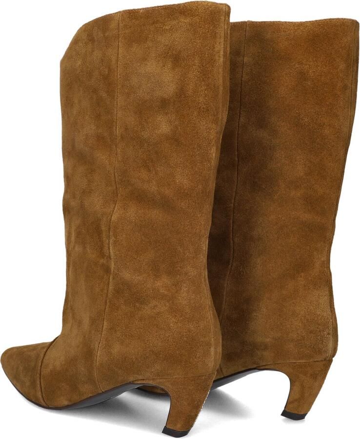 BIBI LOU Hoge Laarzen Dames Naroa Booties 55 Suède Cognac - Foto 3