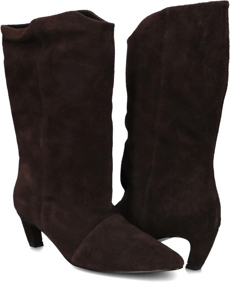 BIBI LOU Hoge Laarzen Dames Naroa Booties 55 Suède Bruin - Foto 3