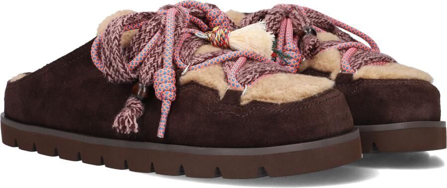 BiBi Lou Cori Mules Loafers Dames Instappers Bruin