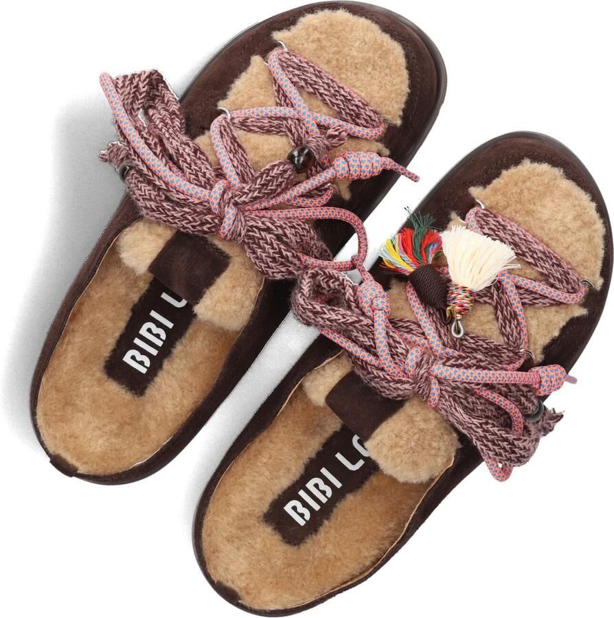BiBi Lou Cori Mules Loafers Dames Instappers Bruin - Foto 2