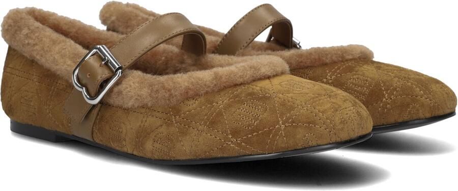 BiBi Lou Elen Ballerinas Loafers Dames Instappers Camel