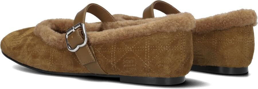 BiBi Lou Elen Ballerinas Loafers Dames Instappers Camel - Foto 5