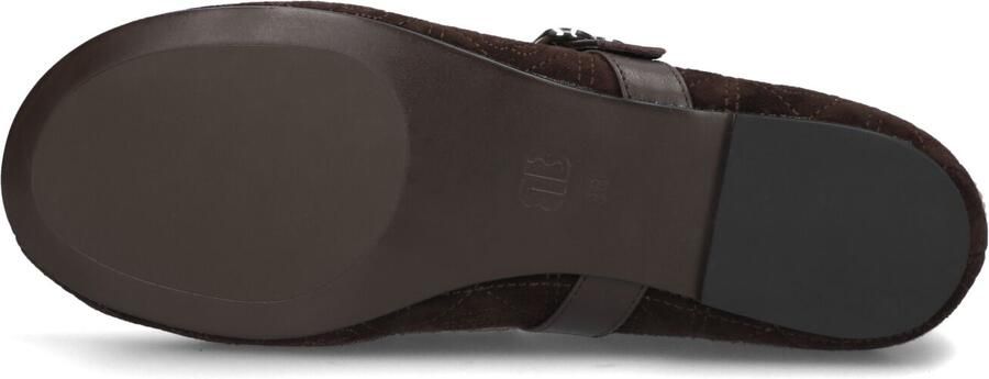 BiBi Lou Elen Ballerinas Loafers Dames Instappers Bruin - Foto 3