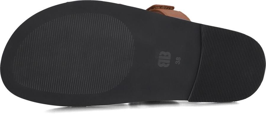BIBI LOU Slippers Dames 525z40vk Maat: 42 Materiaal: Leer Kleur: Bruin - Foto 3