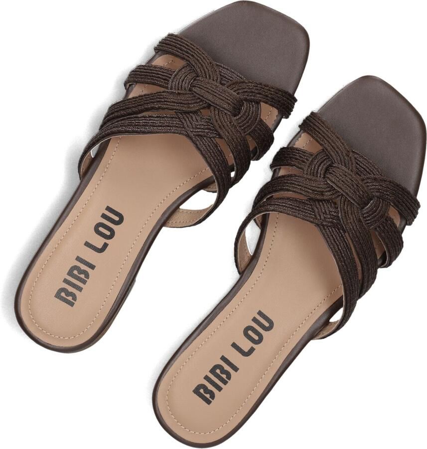 BIBI LOU Slippers Dames 877z94hg Maat: 39 Materiaal: Textiel Kleur: Bruin - Foto 2