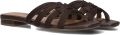 BIBI LOU Slippers Dames 877z94hg Textiel Bruin - Donkerbruin