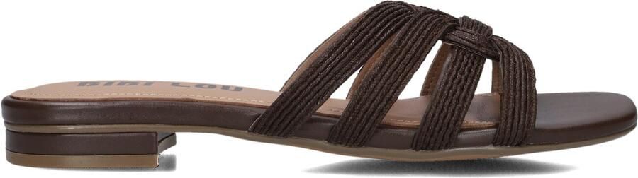 BIBI LOU Slippers Dames 877z94hg Maat: 39 Materiaal: Textiel Kleur: Bruin - Foto 4