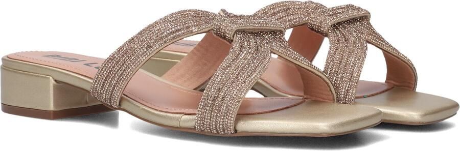 BIBI LOU Muiltjes Dames 842z00hg Maat: 40 Materiaal: Textiel Kleur: Goud