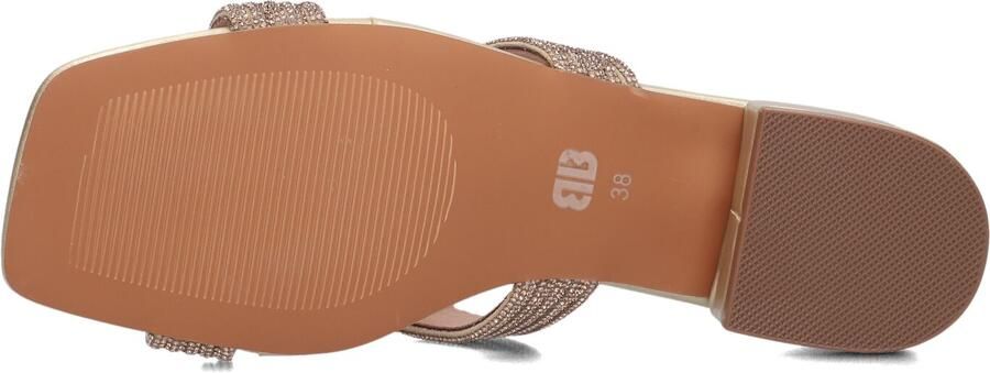 BIBI LOU Muiltjes Dames 842z00hg Maat: 39 Materiaal: Textiel Kleur: Goud - Foto 3