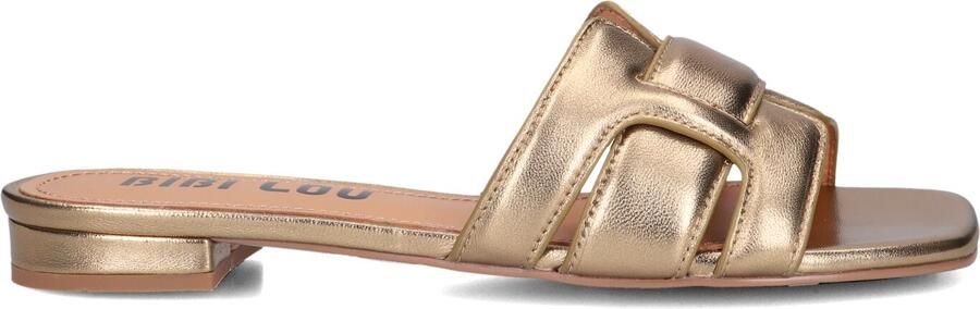 BiBi Lou 760z10vk Slippers Dames Goudkleurig - Foto 5