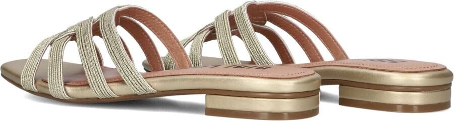 BIBI LOU Slippers Dames 877z94hg Maat: 41 Materiaal: Textiel Kleur: Goudkleurig - Foto 5