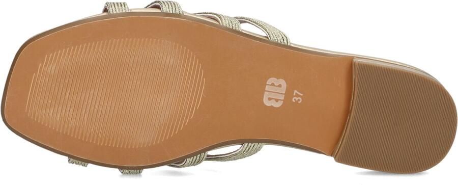 BIBI LOU Slippers Dames 877z94hg Maat: 41 Materiaal: Textiel Kleur: Goudkleurig - Foto 3