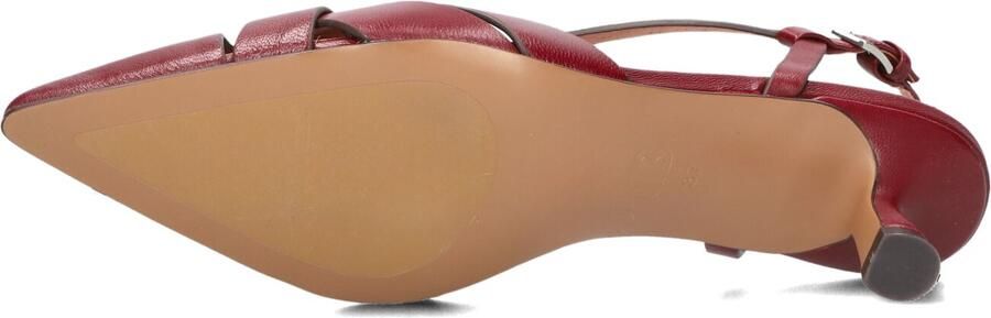 BIBI LOU Slingbacks Dames 633z10vk Salones Maat: 42 Materiaal: Leer Kleur: Rood - Foto 5