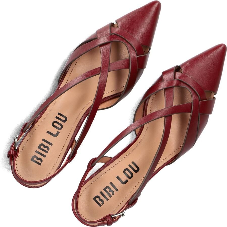 BIBI LOU Slingbacks Dames 633z10vk Salones Maat: 42 Materiaal: Leer Kleur: Rood - Foto 2