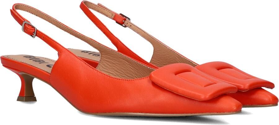 BIBI LOU Slingbacks Dames 641z10vk Maat: 38 Materiaal: Leer Kleur: Rood