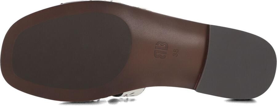 BIBI LOU Slippers Dames 758z28vk Maat: 40 Materiaal: Leer Kleur: Wit - Foto 2