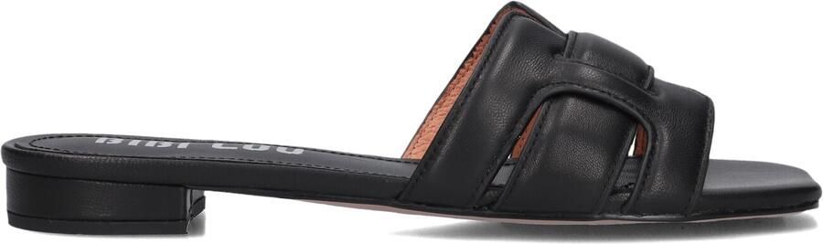 BIBI LOU Slippers Dames 760z10vk Maat: 41 Materiaal: Leer Kleur: Zwart - Foto 4