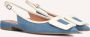 BIBI LOU Slingbacks Dames 640z31vk Maat: 41 Materiaal: Denim Kleur: Blauw - Thumbnail 1