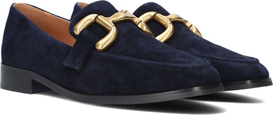 BIBI LOU Loafers Dames 572z30vk Maat: 37 Materiaal: Suède Kleur: Blauw