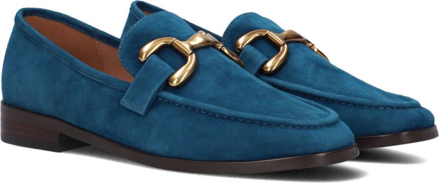 BIBI LOU Loafers Dames 572z30vk Maat: 37 Materiaal: Suède Kleur: Blauw