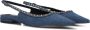 BIBI LOU Slingbacks Dames 529z67vk Maat: 37 Materiaal: Denim Kleur: Blauw - Thumbnail 1