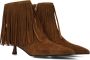 BIBI LOU Enkellaarsjes Dames 602t60vk Maat: 41 Materiaal: Suède Kleur: Camel - Thumbnail 1