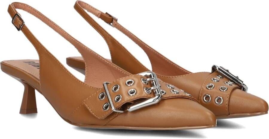BIBI LOU Slingbacks Dames 521z10vk Maat: 40 Materiaal: Leer Kleur: Cognac