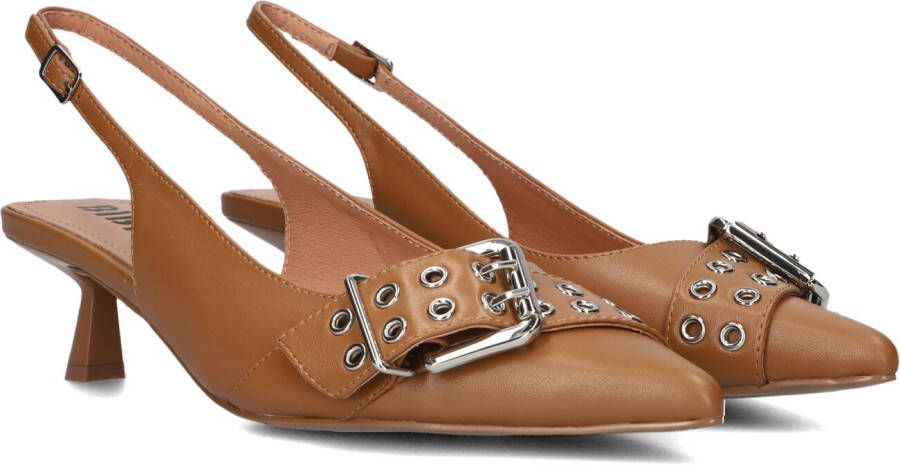 BIBI LOU Slingbacks Dames 521z10vk Maat: 38 Materiaal: Leer Kleur: Cognac