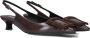 BIBI LOU Slingbacks Dames 613z55vk Maat: 37 Materiaal: Leer Kleur: Bruin - Thumbnail 1