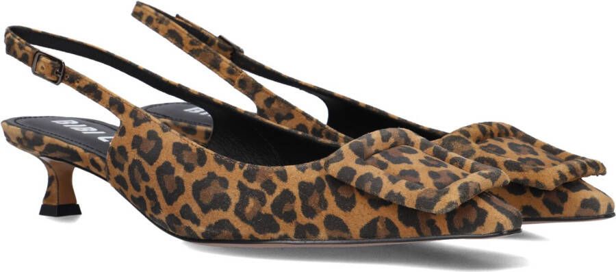 BIBI LOU Slingbacks Dames 641z35vk Maat: 39 Materiaal: Suèdelook Kleur: Bruin