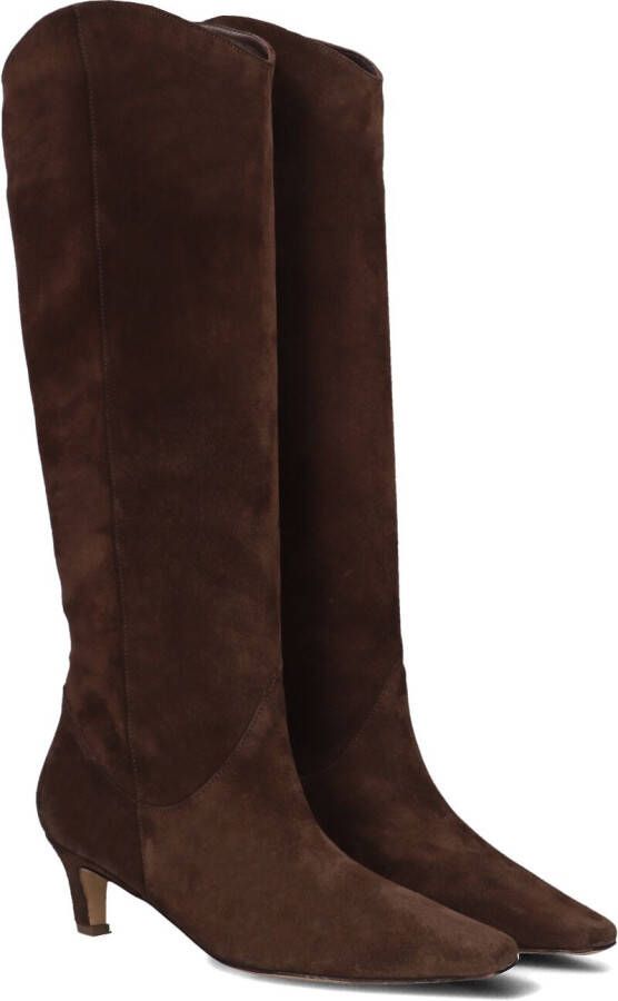 BIBI LOU Hoge Laarzen Dames 801b60aa Maat: 39 Materiaal: Suède Kleur: Bruin