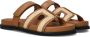 BIBI LOU Teenslippers Dames 527z32vk Maat: 42 Materiaal: Raffia Kleur: Cognac - Thumbnail 1