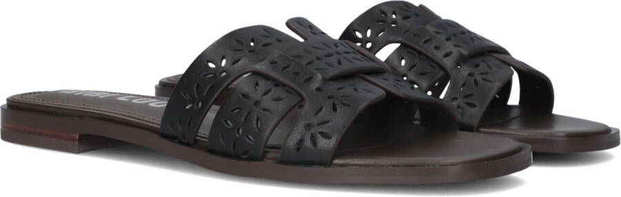 BIBI LOU Slippers Dames 758z28vk Maat: 40 Materiaal: Leer Kleur: Bruin