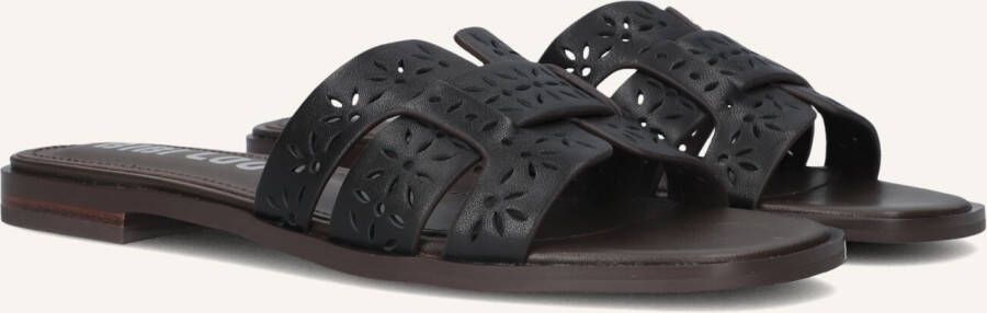 BIBI LOU Slippers Dames 758z28vk Maat: 39 Materiaal: Leer Kleur: Bruin