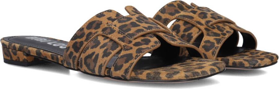 BIBI LOU Slippers Dames 760z35vk Maat: 37 Materiaal: Suède Kleur: Bruin