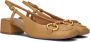 BIBI LOU Slingbacks Dames 543z10vk Maat: 35 Materiaal: Suède Kleur: Camel - Thumbnail 1