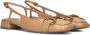 BIBI LOU Slingbacks Dames 545z45 Maat: 37 Materiaal: Leer Kleur: Camel - Thumbnail 1