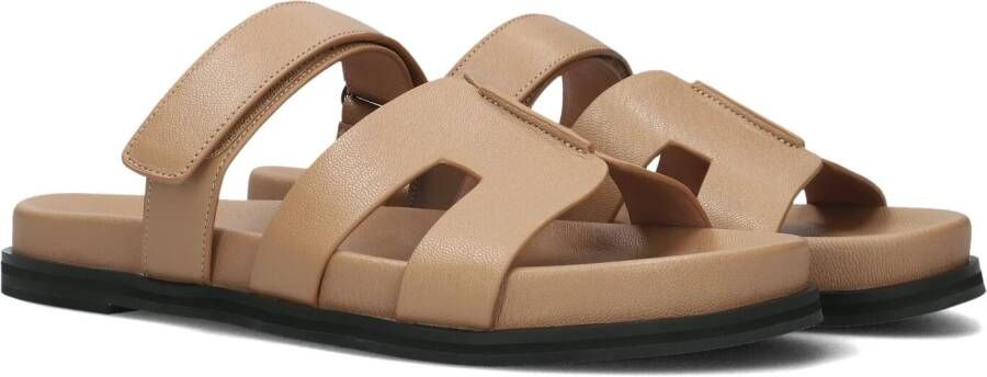 BIBI LOU Slippers Dames 525z40 Maat: 41 Materiaal: Leer Kleur: Camel