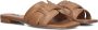 BIBI LOU Slippers Dames 760z10vk Maat: 37 Materiaal: Leer Kleur: Camel - Thumbnail 1
