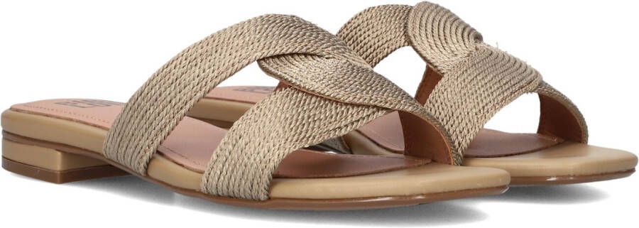 BIBI LOU Slippers Dames 849z94hg Maat: 36 Materiaal: Textiel Kleur: Camel