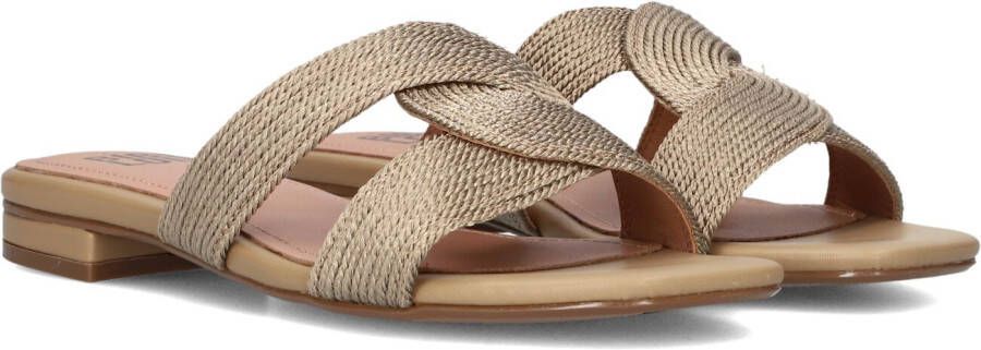 Bibi Lou Camel Cut Out Slipper Brown Dames