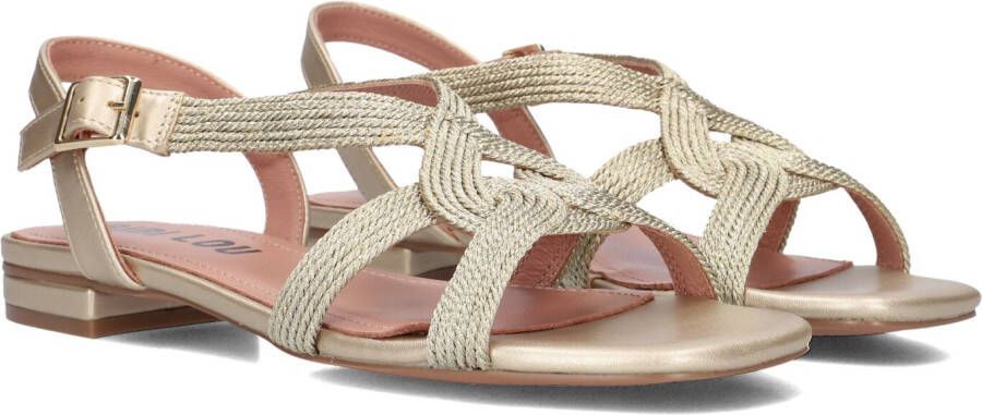BIBI LOU Dames 853z94hg Maat: 42 Materiaal: Textiel Kleur: Goudkleurig