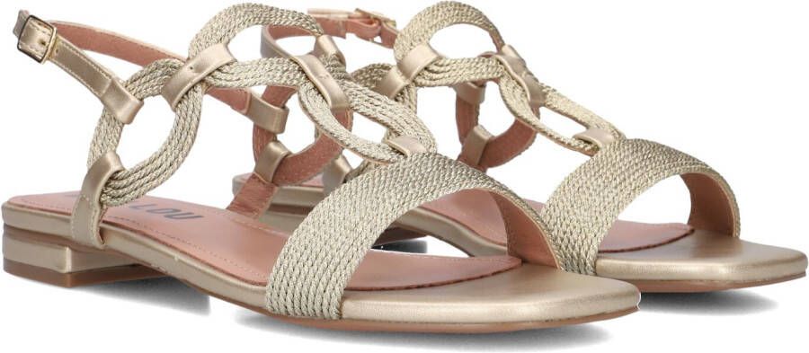 BIBI LOU Dames 855z94hg Maat: 37 Materiaal: Textiel Kleur: Goudkleurig