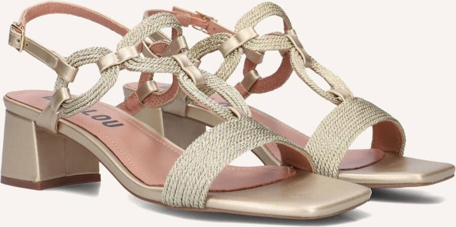 BIBI LOU Dames 856z94hg Maat: 42 Materiaal: Textiel Kleur: Goudkleurig