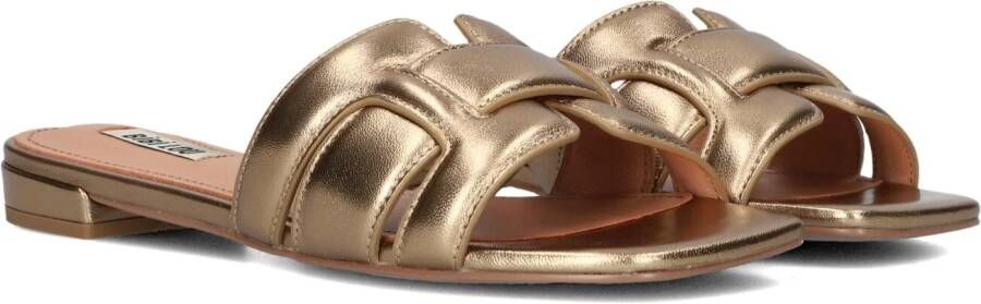 BIBI LOU Slippers Dames 760z10vk Maat: 42 Materiaal: Leer Kleur: Goud