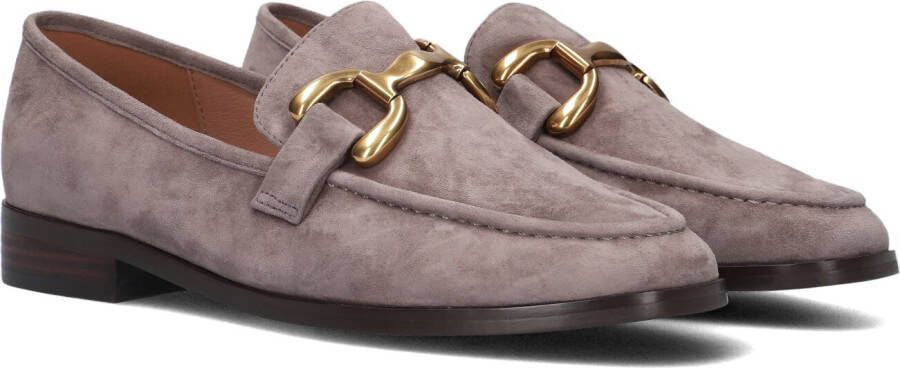 BIBI LOU Loafers Dames 572z30vk Maat: 39 Materiaal: Suède Kleur: Grijs