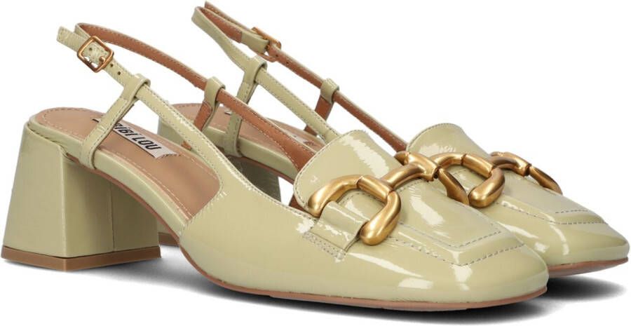 BIBI LOU Slingbacks Dames 543z10vk Maat: 38 Materiaal: Leer Kleur: Groen