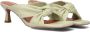 Bibi Lou Statement Hoge Hak Sandalen Groen Dames - Thumbnail 1